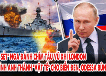 “Sấm sét” Nga đánh chìm tàu vũ khí London: 250 lính Anh thành “vật tế” cho biển Đen, Odessa bùng nổ