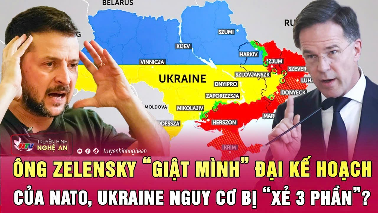 Điểm nóng thế giới 9/9: Ông Zelensky “giật mình” kế hoạch của NATO, Ukraine nguy cơ bị “xẻ 3 phần”?