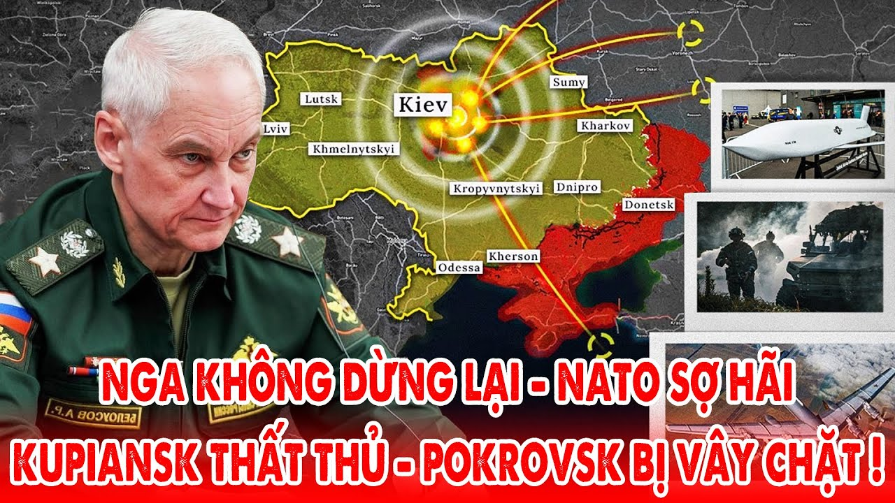 NATO sợ hãi, Nga sẽ không dừng lại ở Ukraine, Kupiansk thất thủ, Pokorvsk bị vây chặt – 5P Kiến Thức
