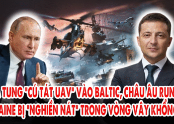 Nga tung “cú tát UAV” vào Baltic, Châu Âu run rẩy: Ukraine bị “nghiền nát” trong vòng vây khổng lồ