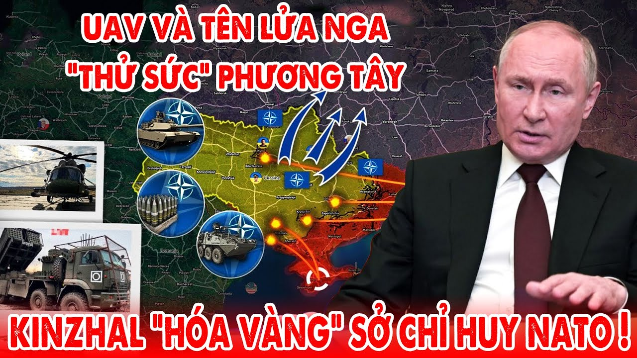 Kinzhal đánh sập hầm chỉ huy NATO, UAV và Tên lửa Nga “thử sức” Phương Tây ! – 5P Kiến Thức