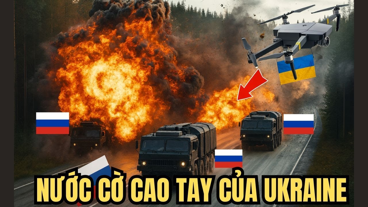 Ukraine Chờ Đoàn Xe 50 Tấn Đạn Nga Tiến Vào, Rồi Nghiền Nát Tất Cả