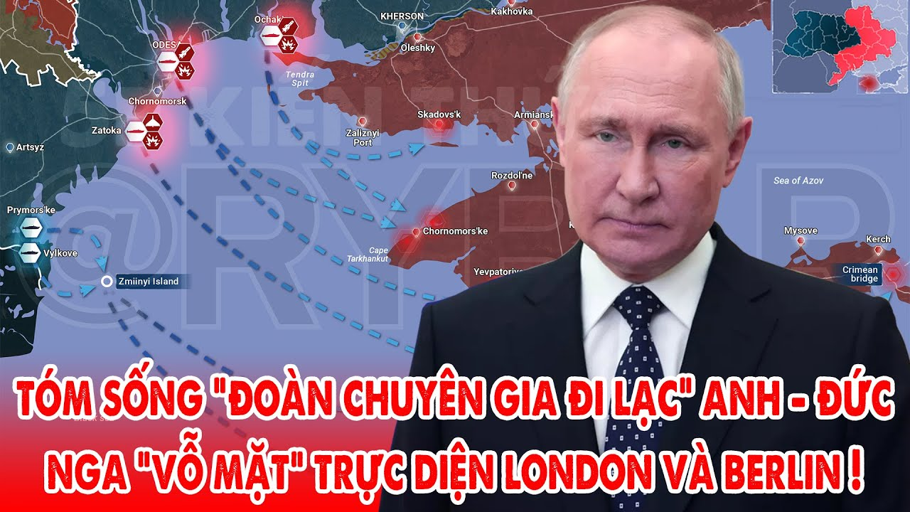 Nga tóm sống đoàn chuyên gia đi lạc Anh Đức, Ukraine thành tử địa, NATO rúng động ! – 5P Kiến Thức