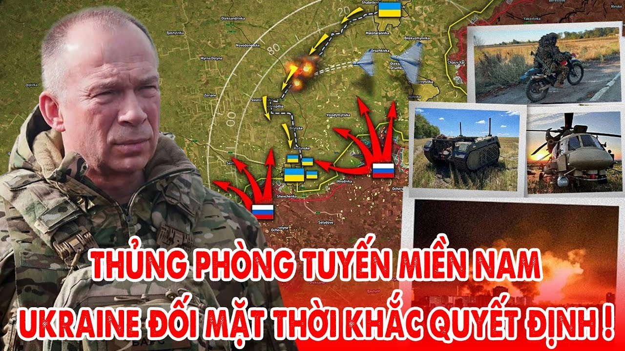 Nga đột phá phòng tuyến miền Nam, Ukraine trước trận quyết chiến sống còn ! – 5P Kiến Thức