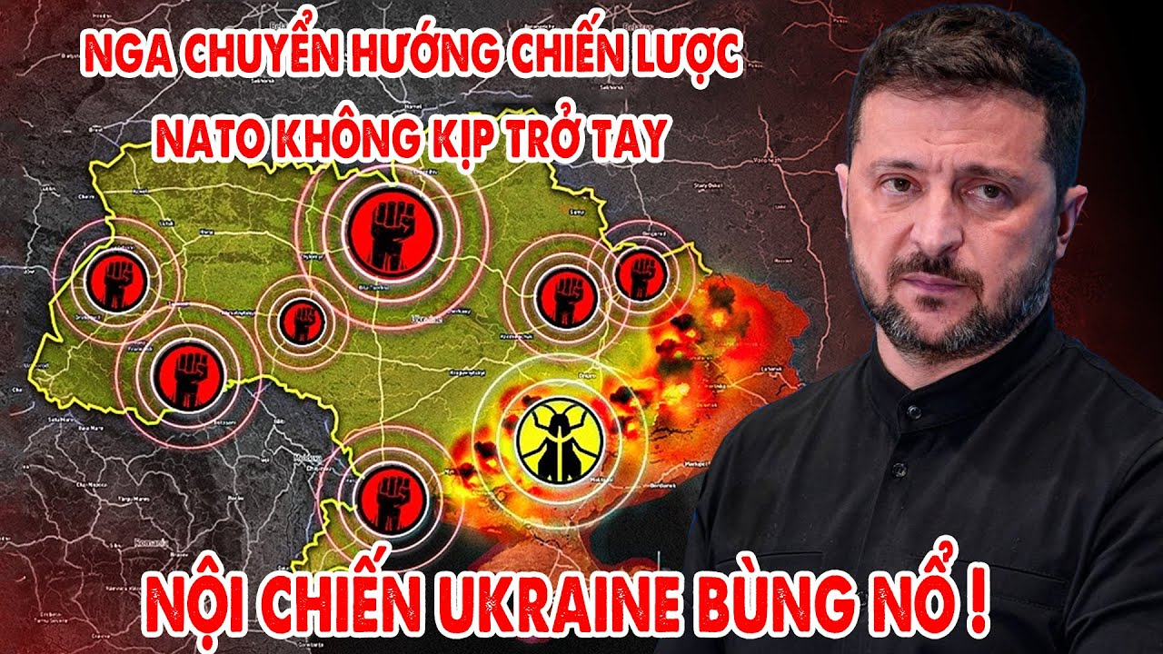 Nga chuyển hướng chiến lược, Nội bộ Ukraine nổi loạn, Zelensky đứng trước bờ vực thẳm