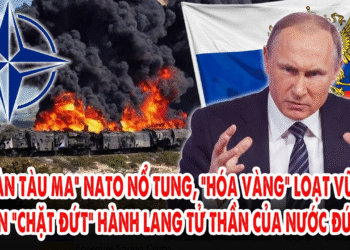 “Đoàn tàu ma” NATO nổ tung, “hóa vàng” loạt vũ khí: Putin “chặt đứt” hành lang tử thần của nước Đức