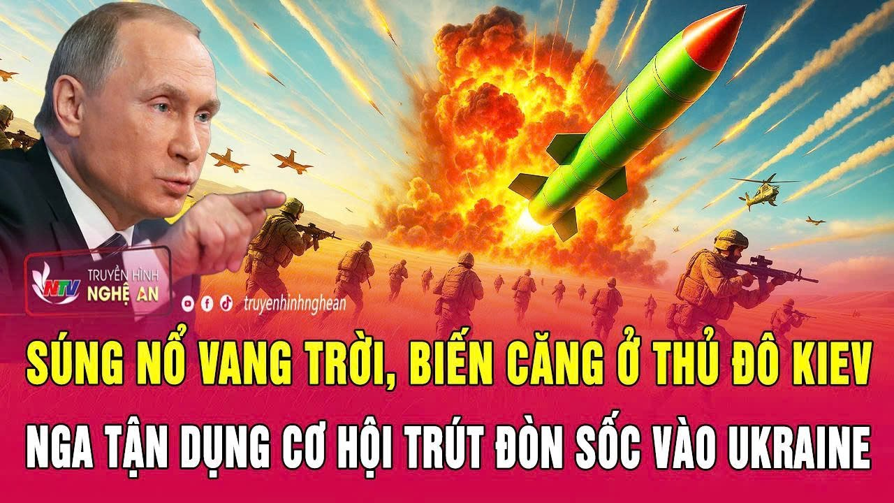 Thời sự 6/12: Súng nổ vang trời, biến căng ở Kiev, Nga tận dụng cơ hội trút đòn sốc vào Ukraine