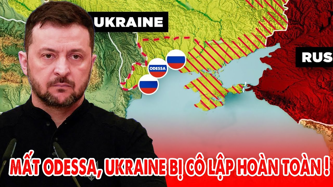 Thế trận mới trên biển Đen, Nga tước Odessa khỏi Ukraine, NATO điên cuồng phá hoại ?! – 5P Kiến Thức