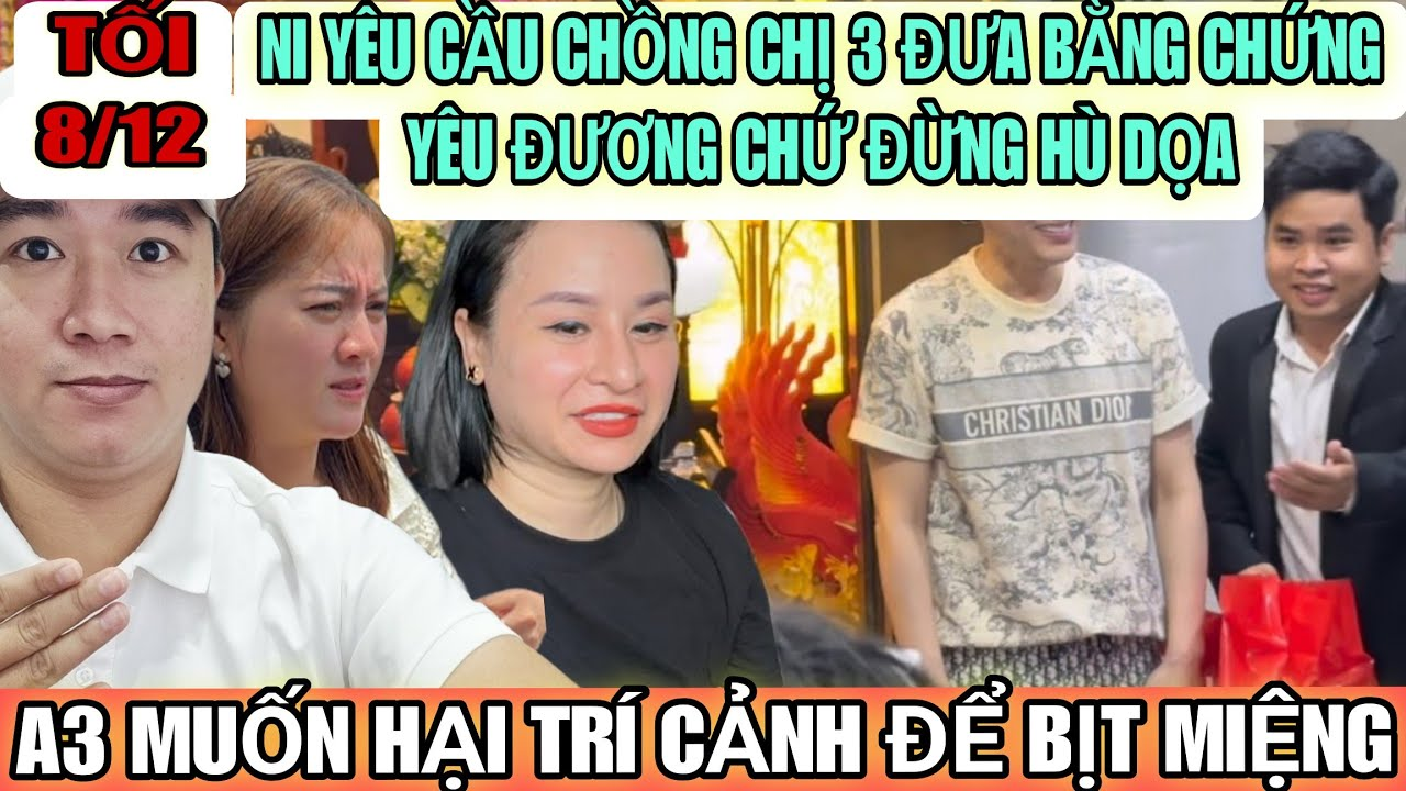 Hồng Ni Thách Thức Chồng Chị 3 Đưa Bằng Chứng Yêu Đương Đi Đừng Đi Hù Dọa Trí Cảnh