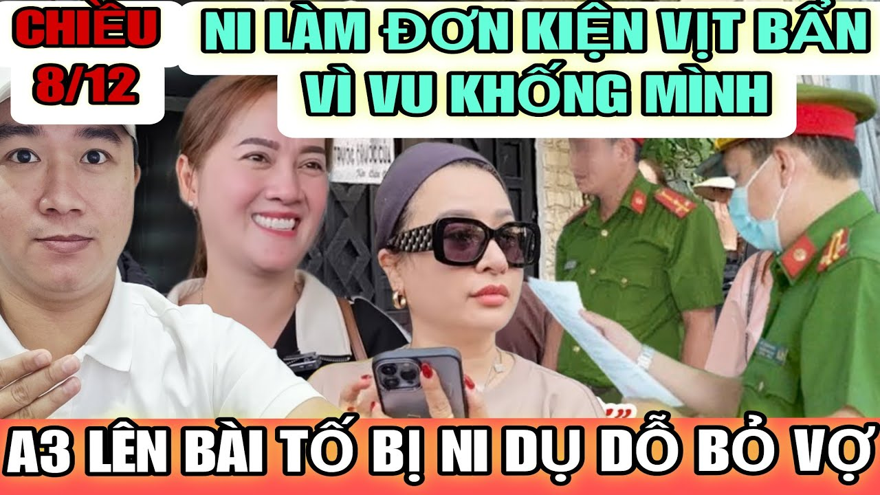 Ni Làm Đơn Tố Vịt Bẩn Vu Khống Giựt Chồng, Anh 3 Lên Bài Phốt Bị Ni Lừa Tình Bỏ Vợ