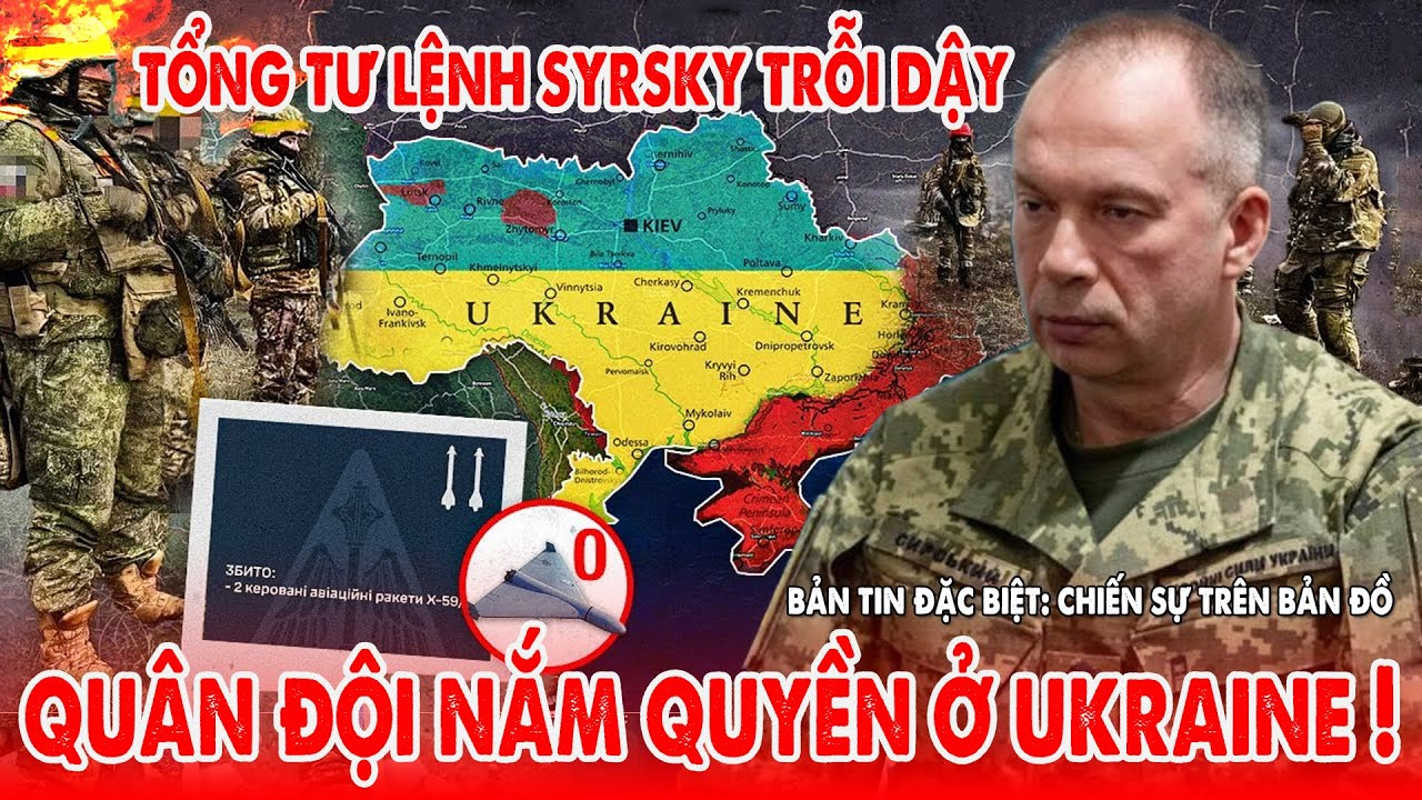Tổng tư lệnh Syrsky đối đầu Zelensky, Quân đội Ukraine tuyên bố không đầu hàng ! – 5P KIẾN THỨC