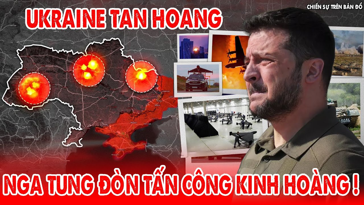 Nga tung đòn tấn công kinh hoàng, Ukraine tan hoang ! – 5P KIẾN THỨC QUÂN SỰ