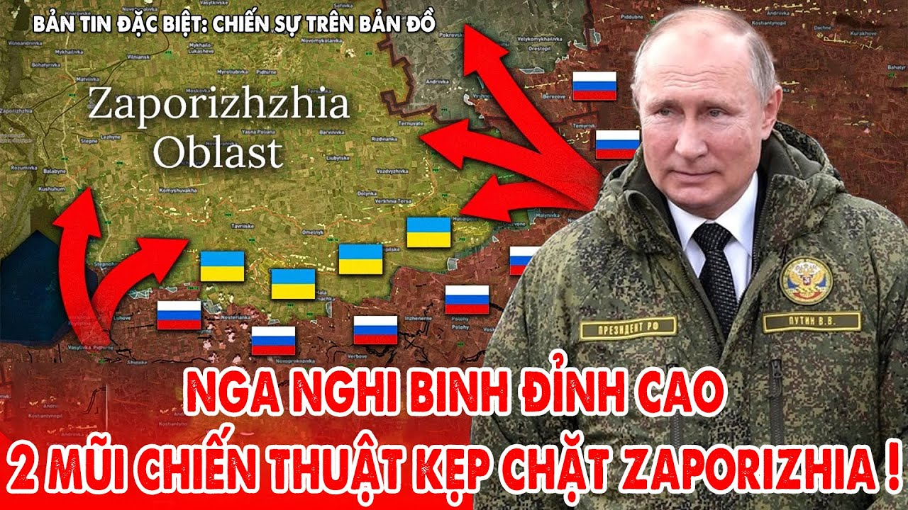 Nga trên đường giải phóng toàn bộ tỉnh Zaporizhia, còn Ukraine chìm trong bóng tối ! – 5P KIẾN THỨC