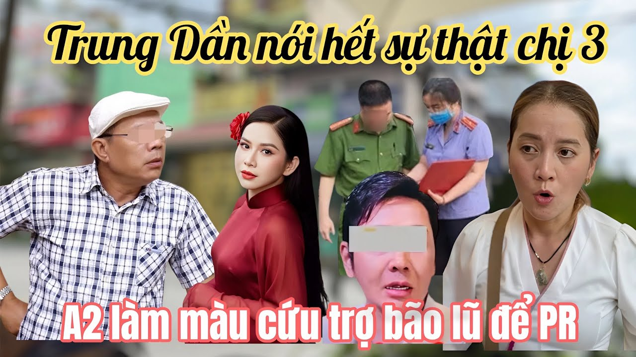 11/12: Ns Trung Dần Bất Ngờ Tẩy Trắng Tội Lỗi Chị 3, VC A2 Núp Bóng Từ Thiện Để PR Nha Khoa lele