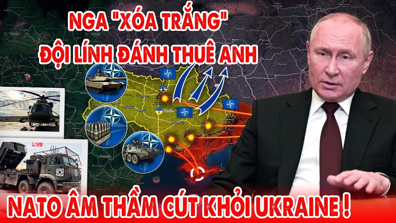 Nga xóa trắng Đội lính đánh thuê Anh, NATO âm thầm rút khỏi Ukraine ! – 5P Kiến Thức