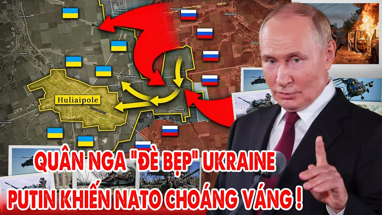 Quân Nga đè bẹp Ukraine, Putin khiến NATO choáng váng ! – 5P Kiến Thức