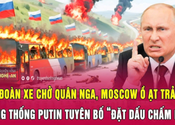 Nổ đoàn xe chở quân Nga, Moscow ồ ạt trả đũa, ông Putin tuyên bố “đặt dấu chấm hết”