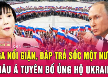 Nga nổi giận, đáp trả sốc một nước châu Á tuyên bố ủng hộ Ukraine