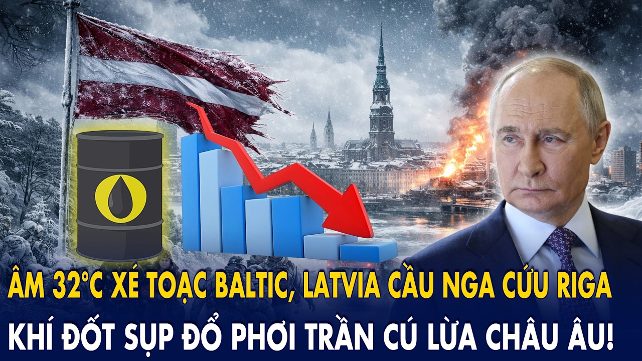 Âm 32°c xé toạc Baltic, Latvia cầu Nga cứu Riga: Khí đốt sụp đổ phơi trần cú lừa châu Âu!