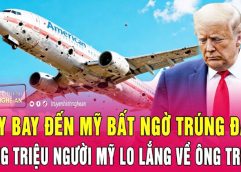 Máy bay đến Mỹ bất ngờ trúng đạn; Hàng triệu người Mỹ lo lắng về ông Trump