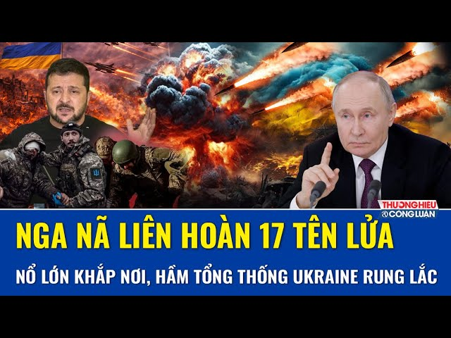 Thời sự Quốc tế sáng 4/2: Nga nã liên hoàn 17 tên lửa “chí mạng”, hầm Tổng thống Ukraine rung chuyển