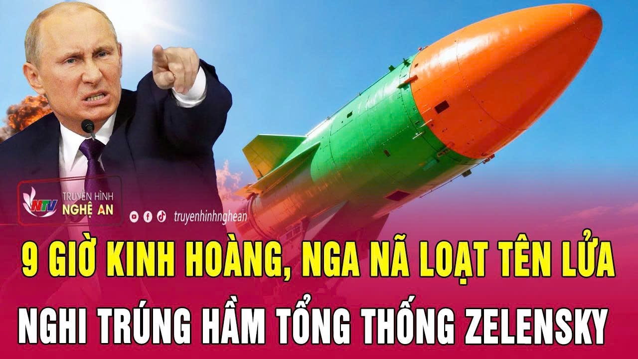 Toàn cảnh quốc tế: 9 giờ kinh hoàng, Nga nã loạt tên lửa nghi trúng hầm Tổng thống Zelensky