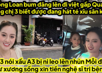 Chị 3 cô đào hát N.H đang hát sân khấu té xĩu khi HL đăng này lên,chị 3 nói xấu A3 quá nhục xin tiền