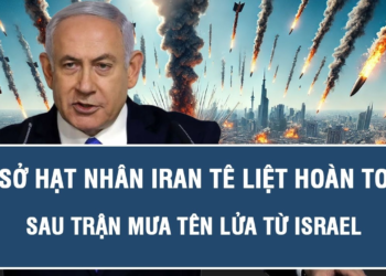Cơ sở hạt nhân Iran tê liệt hoàn toàn sau trận mưa tên lửa từ Israe