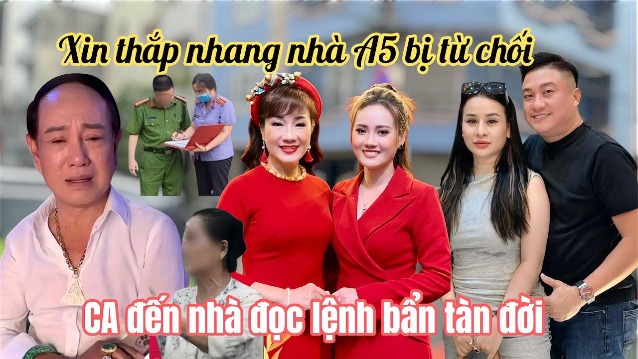 Vịt Bẩn Tàn Đời Nhận Lệnh CA Dính Đơn Cô KL, NS TThanh Tâm Xấu Hổ Xin Thắp Nhang A5 Bị Từ Chối